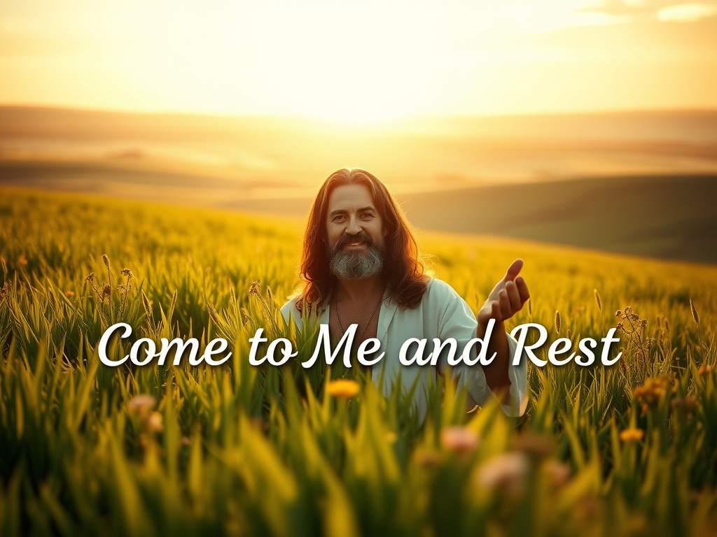 April 1 — Come to Me and Rest