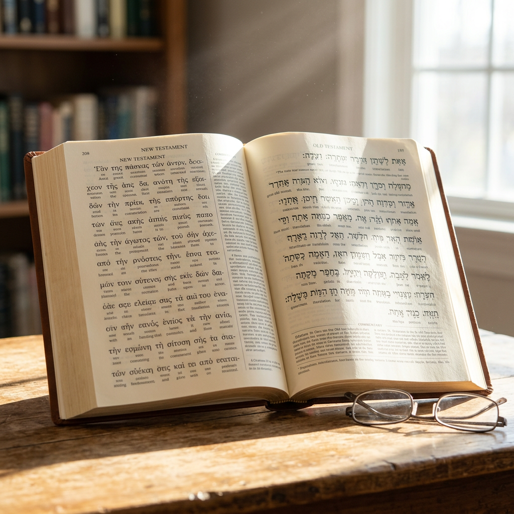 When the Word Itself Is the Sermon: The Greek and Hebrew Under the Gospels